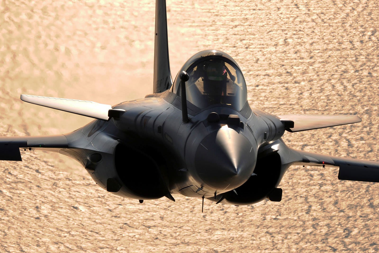 Rafale in flight