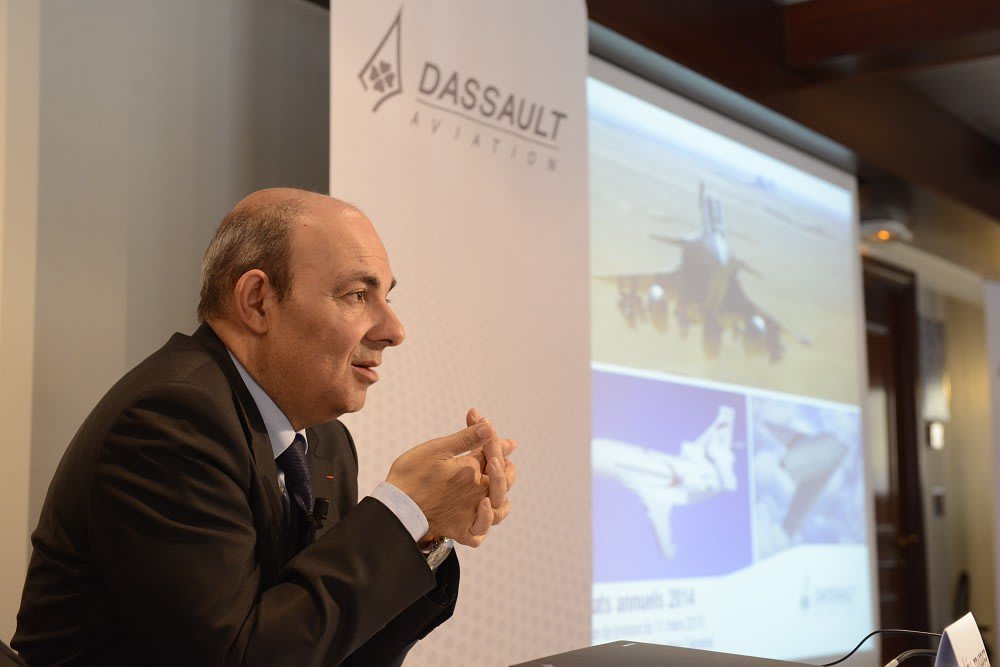 Eric Trappier, Chairman and CEO of Dassault Aviation © Dassault Aviation - S. Randé