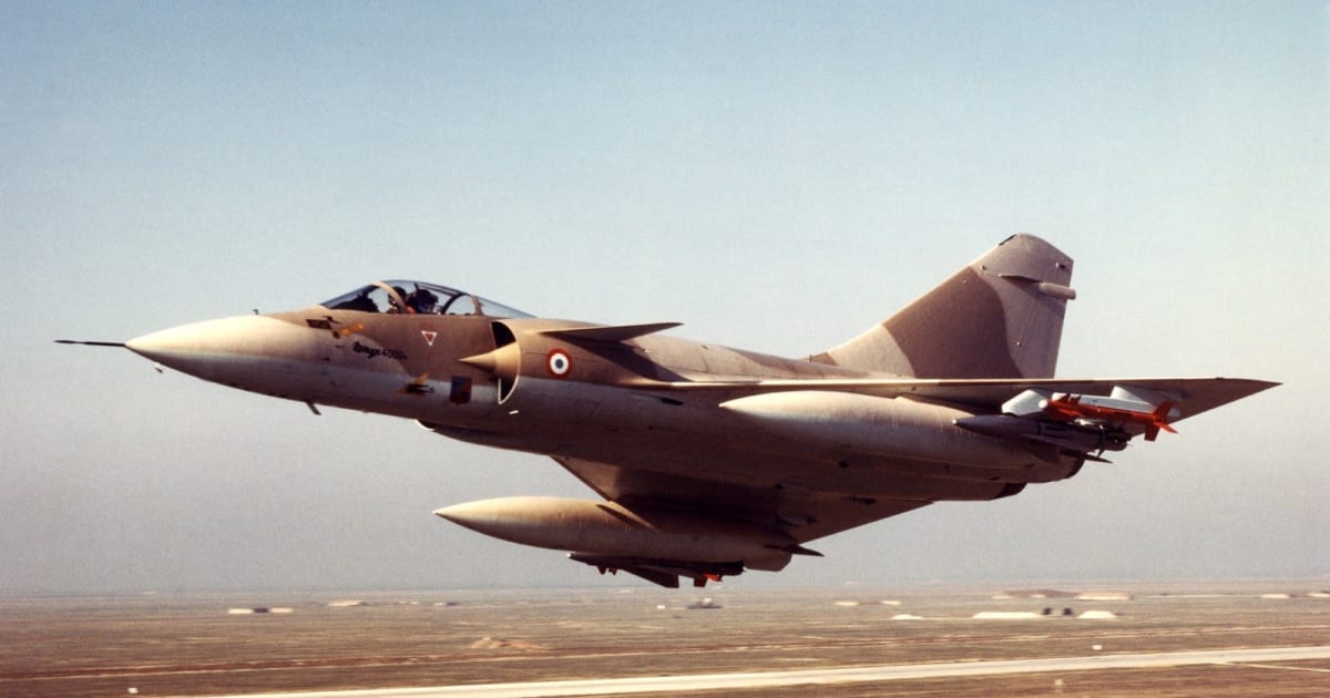Mirage 4000 en vol