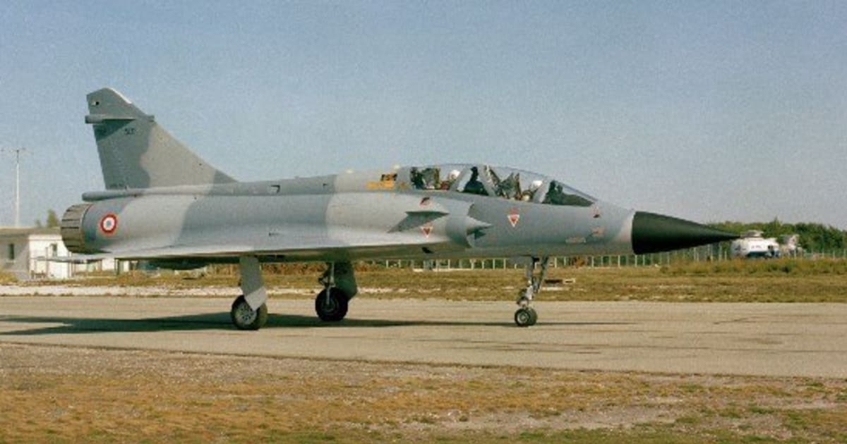 Mirage 2000, on the ground