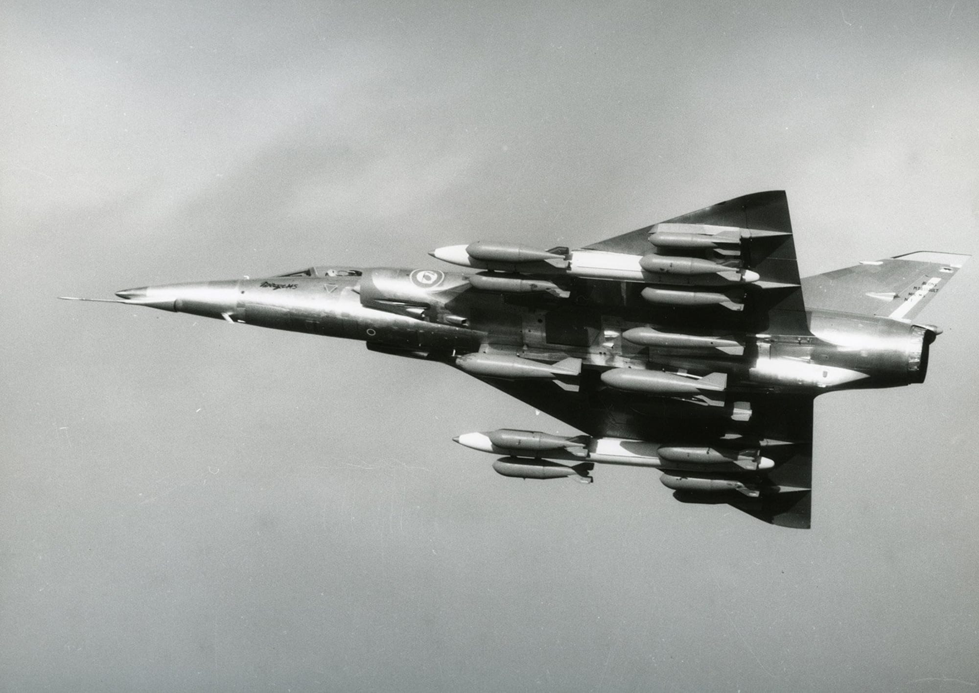 Mirage 5 en vol