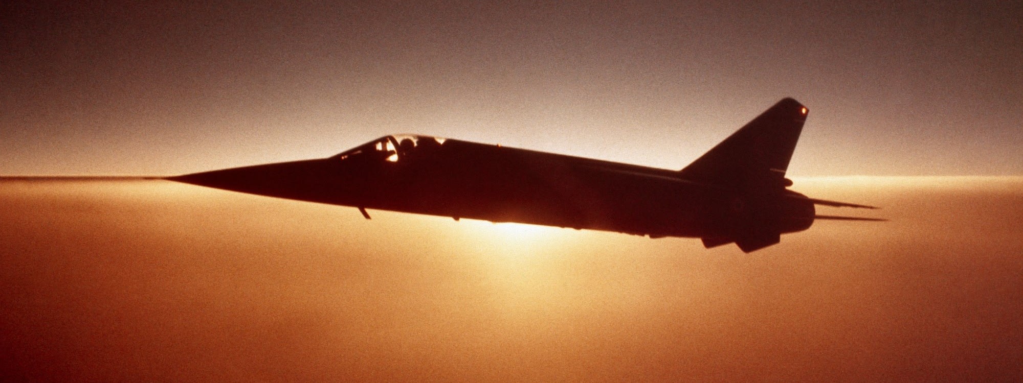 Mirage F1, en vol.