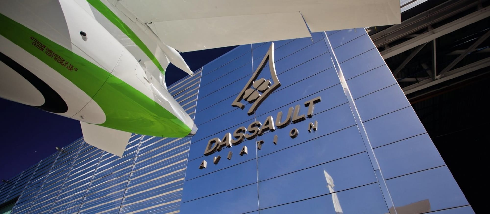 Dassault Aviation facility: Bordeaux-Mérignac, France.