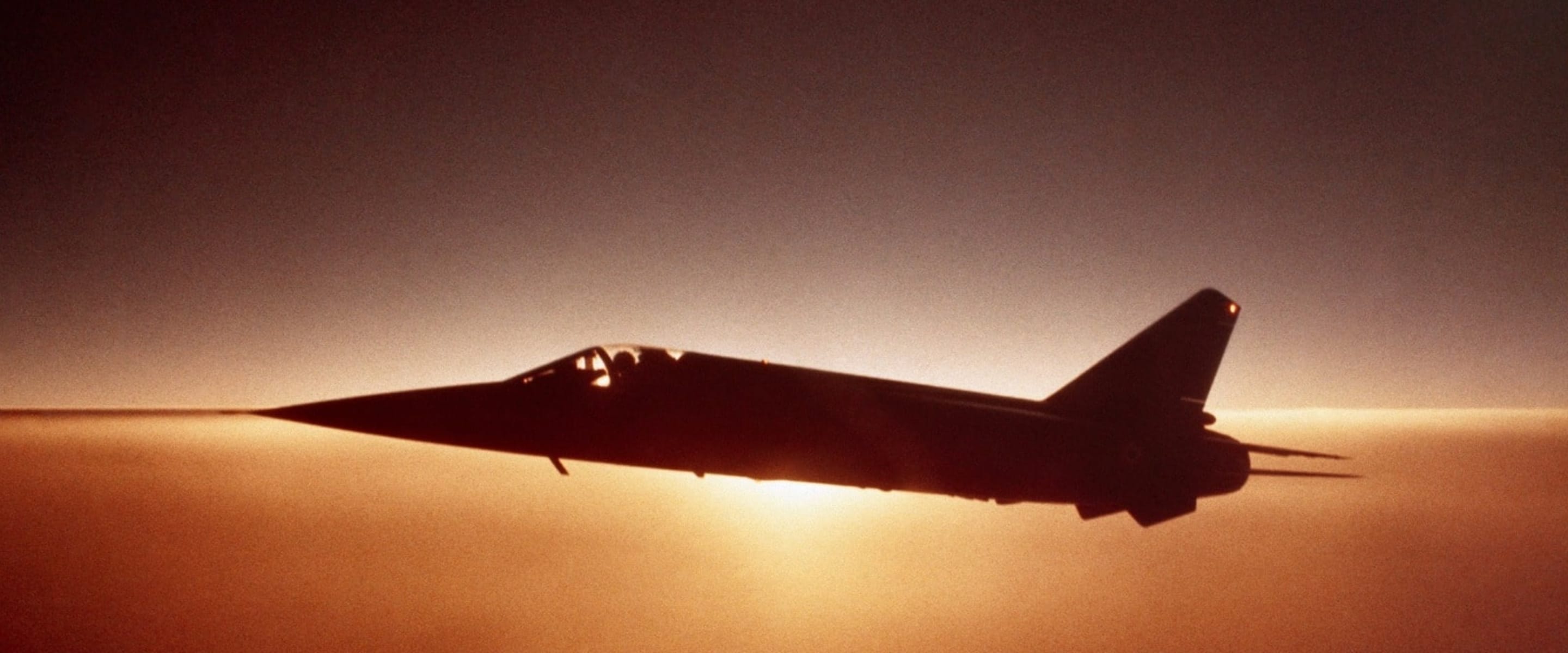 Mirage F1, in flight.
