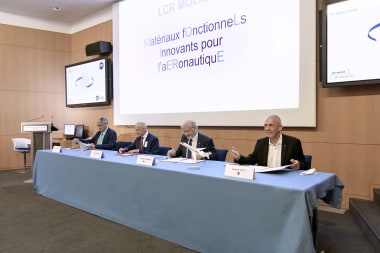 De gauche à droite : Bruno Stoufflet, Michel Deneken, Frédéric Villieras, Antoine Petit