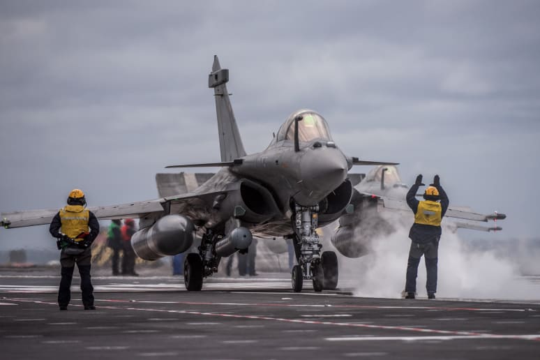 The Rafale in the French Air and Space Force and the French Navy