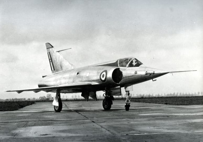 Mirage III on the ground