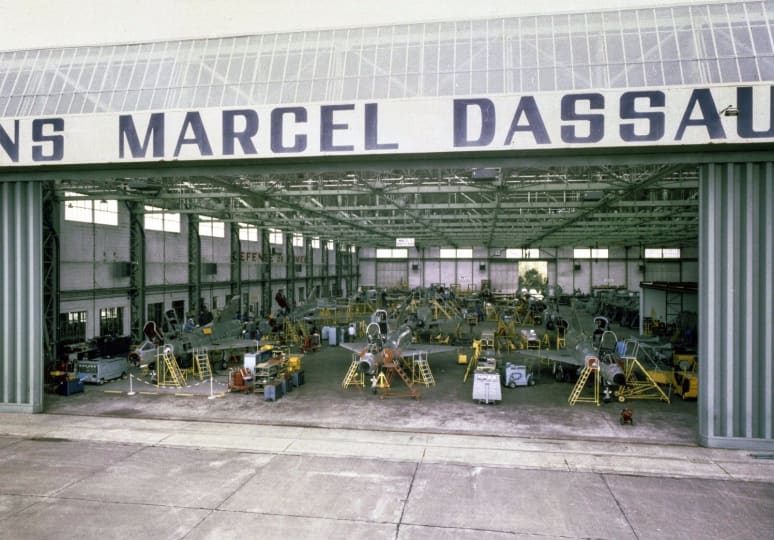 Dassault Aviation facility: Biarritz, France.