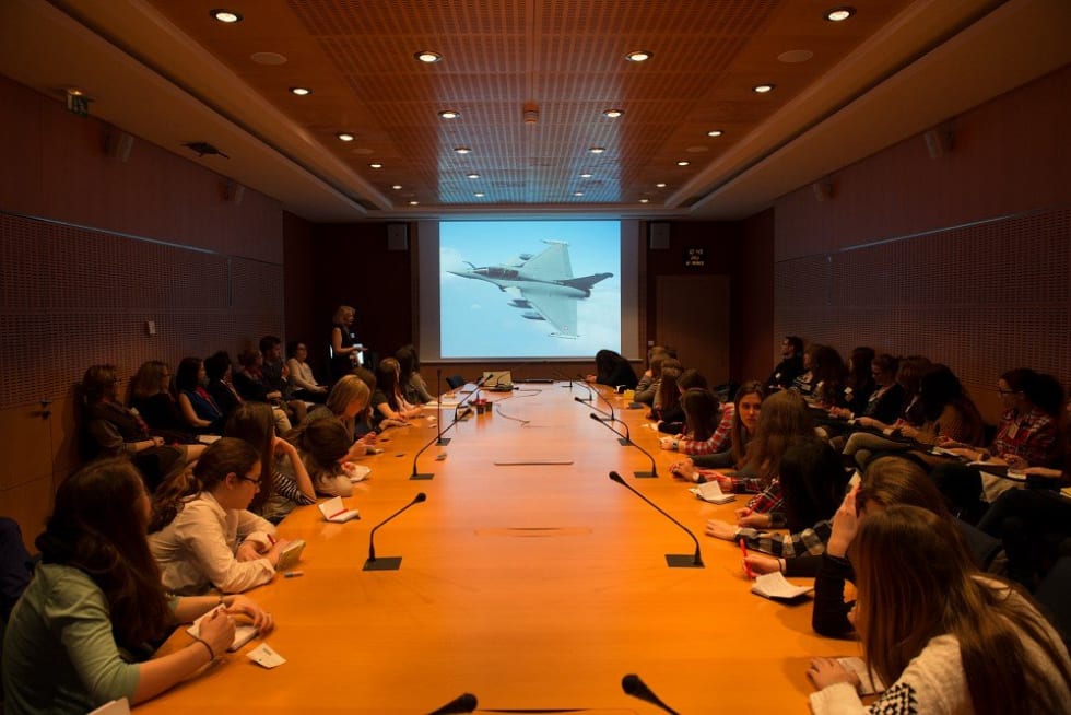 Journée Ambassadeurs Métiers au Féminin chez Dassault Aviation 1