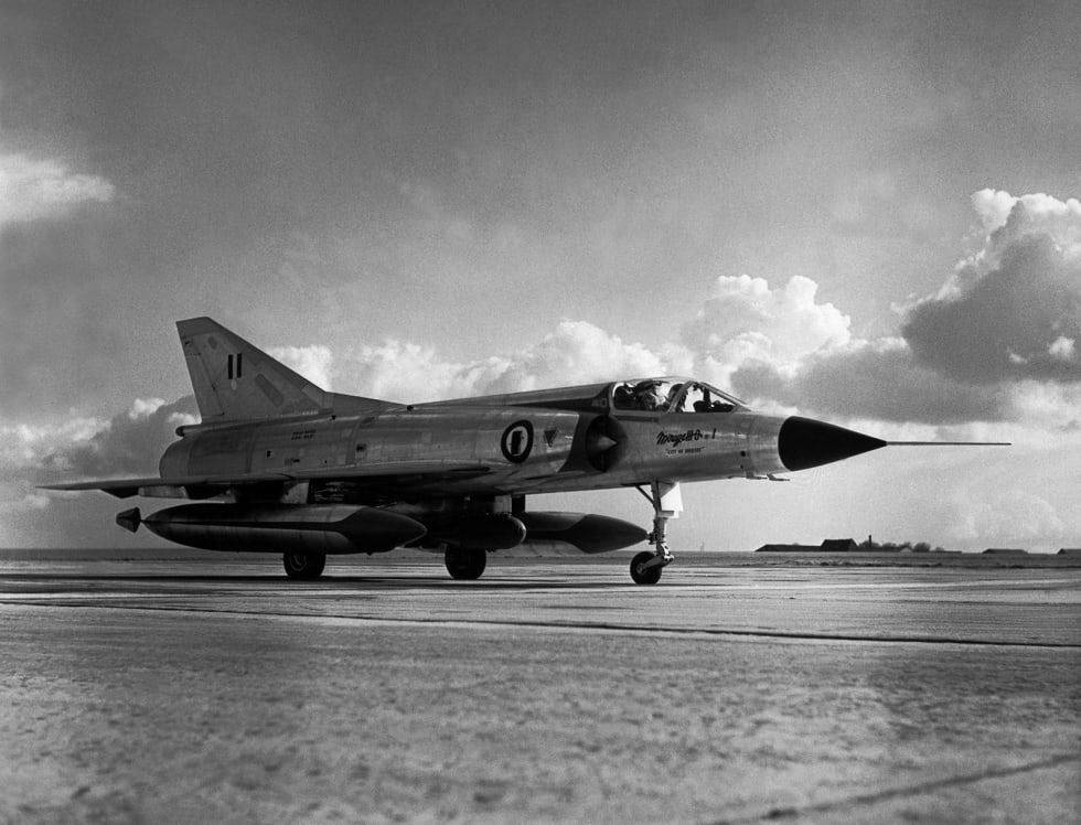 Mirage III au sol