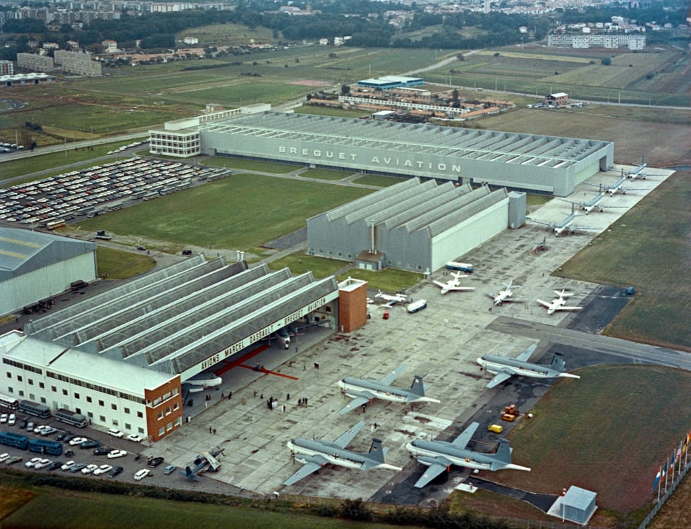 Usine Avions Marcel Dassault-Breguet Aviation (AMD-BA) de Toulouse-Colomiers