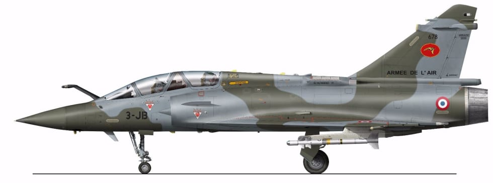 Profil Mirage 2000-D