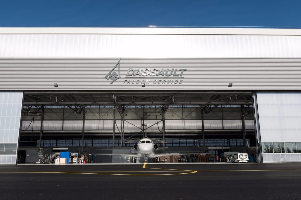 Dassault Falcon Service : Bordeaux-Mérignac. Falcon 7X.
