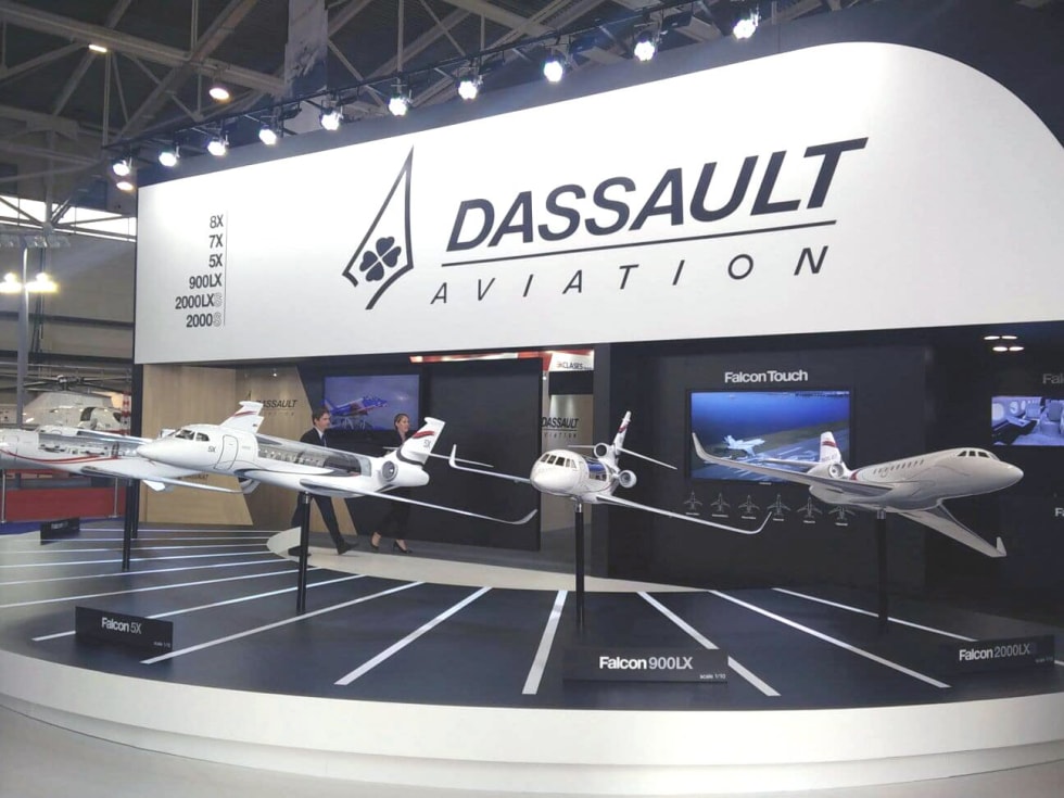 Stand Dassault Aviation - Jet Expo 2017