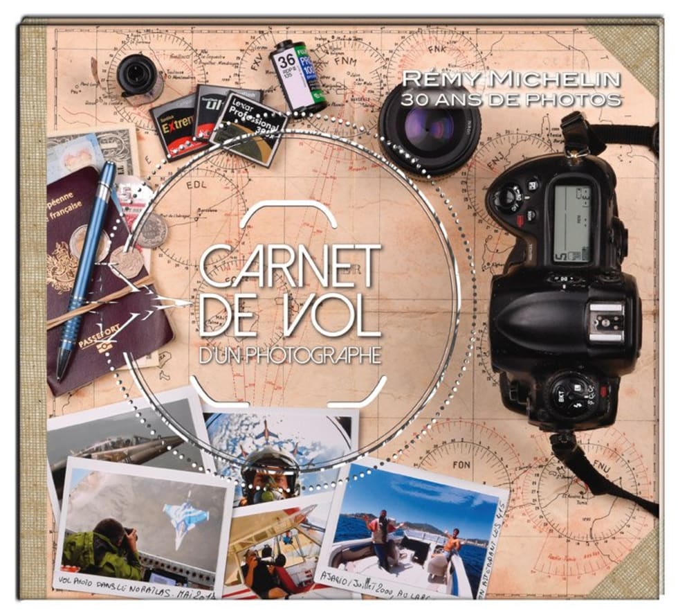 Couverture du livre "Carnet de vol d'un photographe" de Remy Michelin