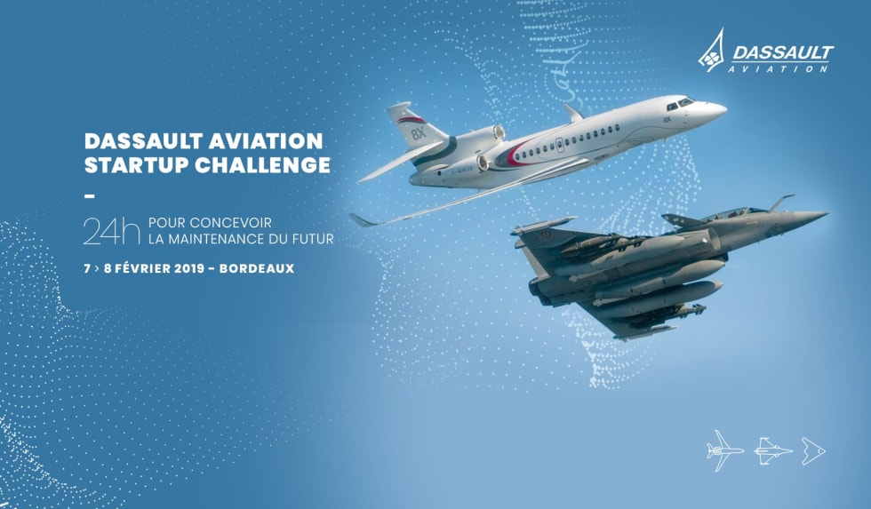 Innovathon "Dassault Aviation Startup Challenge" les 7 et 8 février 2019