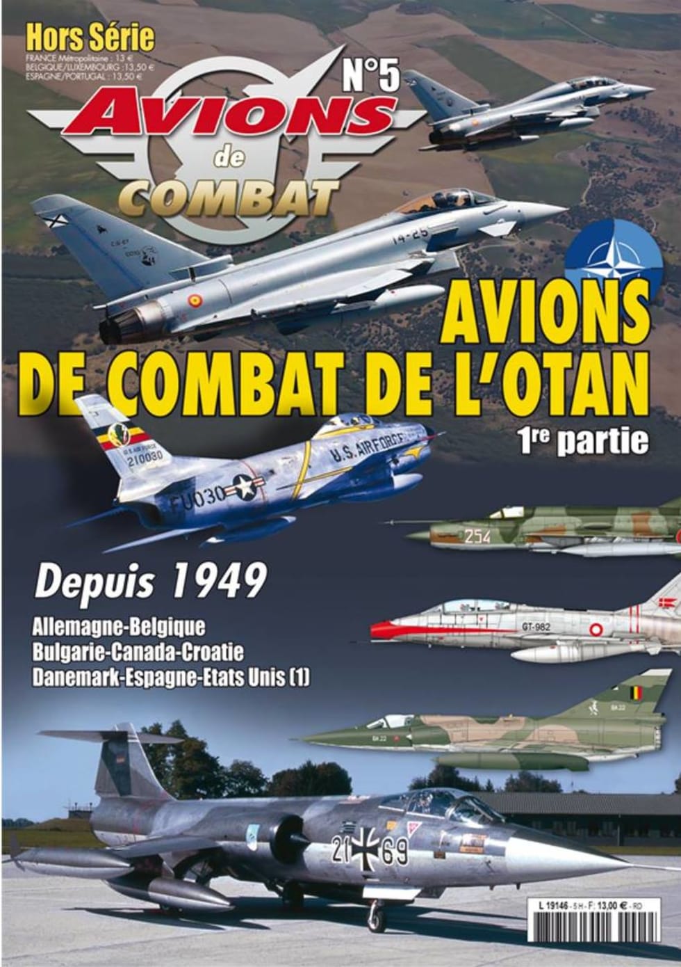 Couverture du magazine Avions de Combat hors-série n° 5 et 6