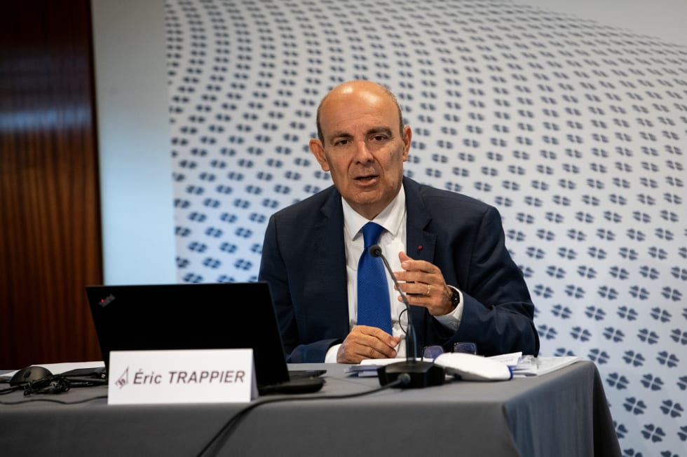 Éric Trappier, Président-directeur général de Dassault Aviation, présente les résultats semestriels 2020