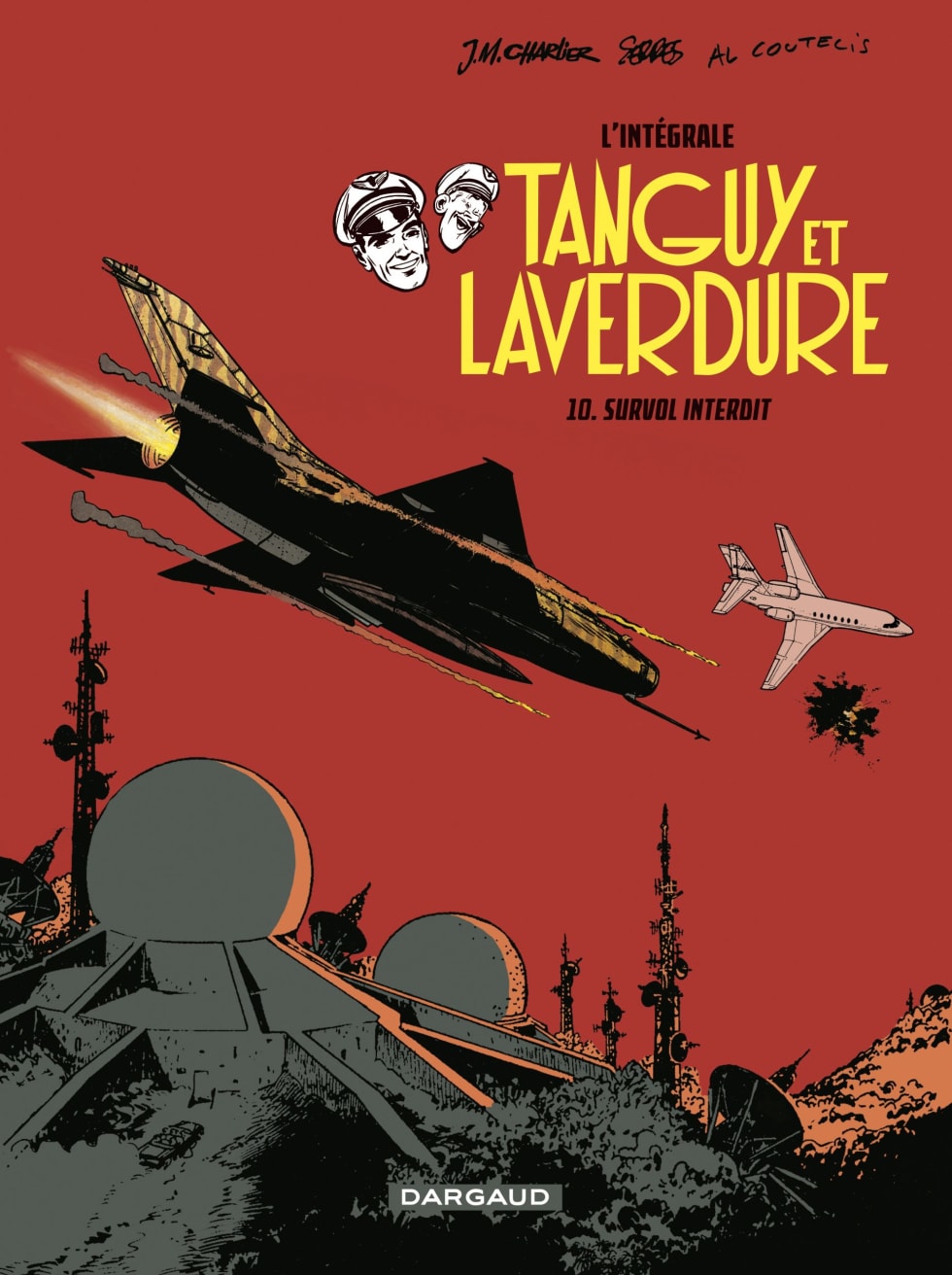 Couverture BD Les aventures de Tanguy et Laverdure - Intégrales - Tome 10