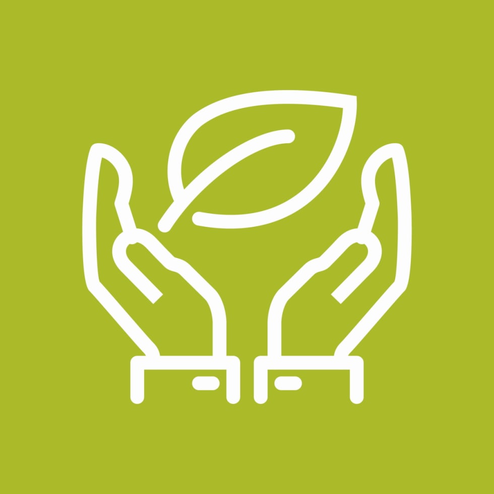 Logo Améliorer la performance environnementale de nos activités et produits