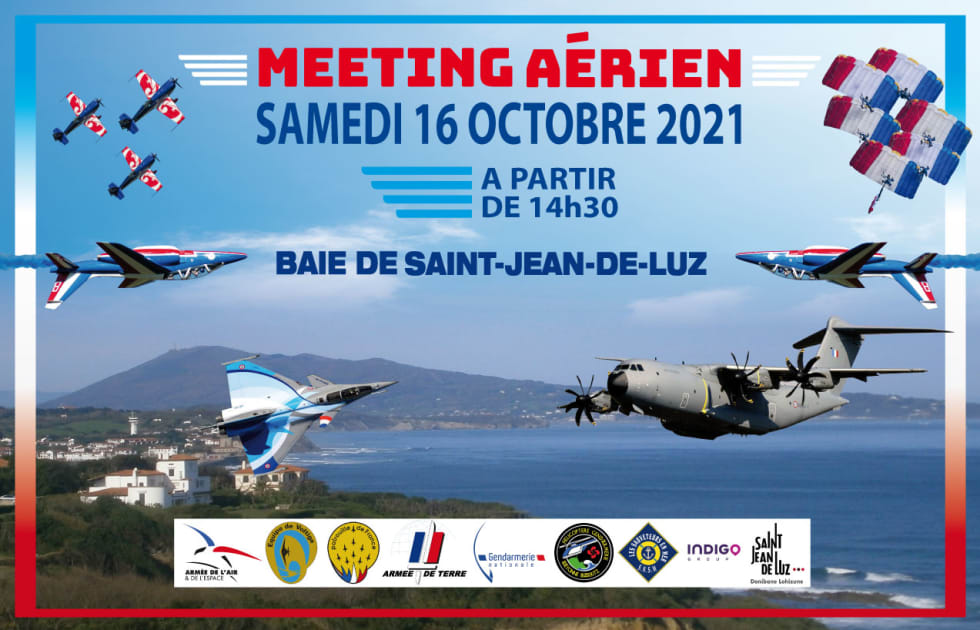Affiche du meeting Saint-Jean-de-Luz