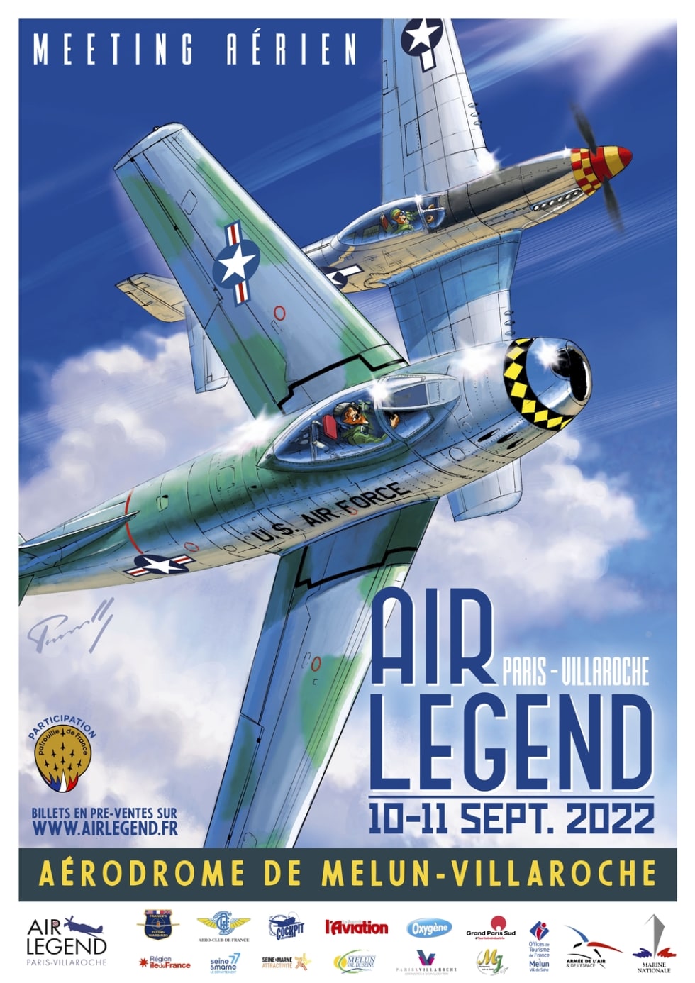 Affiche du Meeting Air Legend
