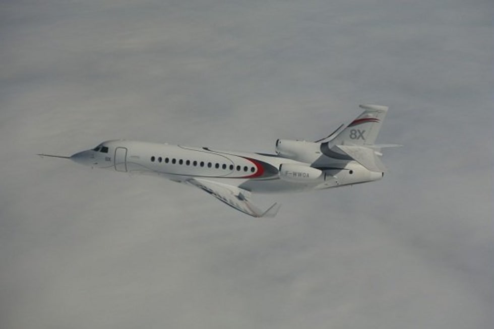 Dassault Aviation’s New Falcon 8X Takes to the Air - 3