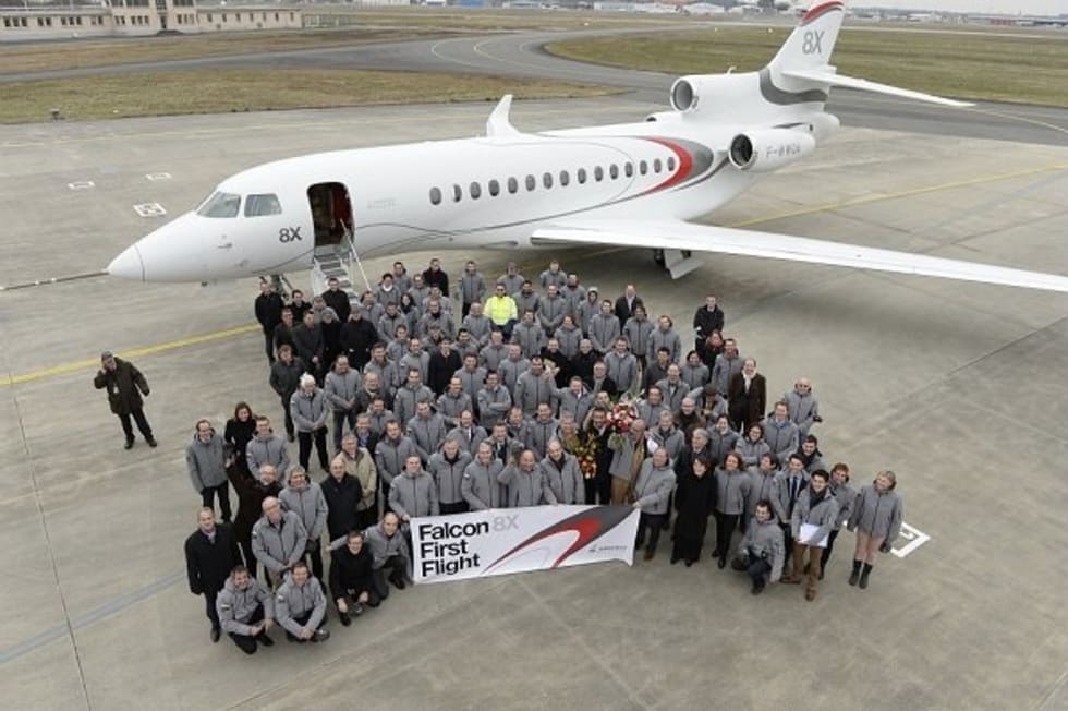 Dassault Aviation’s New Falcon 8X Takes to the Air - 4