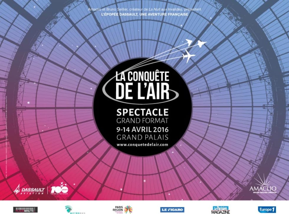 "La Conquête de l'Air" show at the Grand Palais