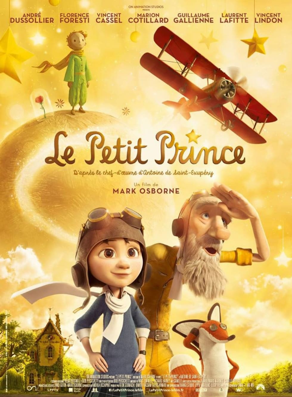 The Little Prince, winner of the César Award for Best Animated Film -  Passion News