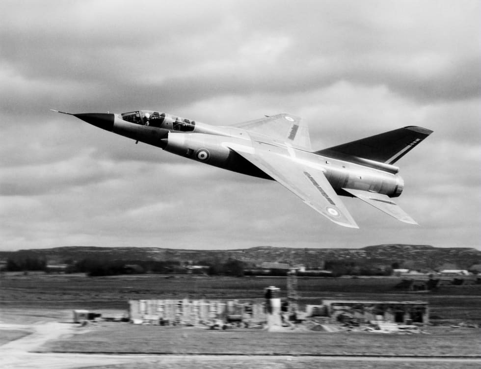 Mirage III F2 in flight