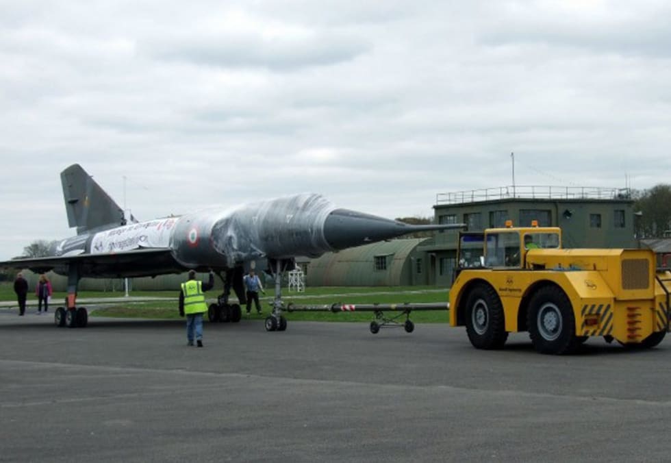 France donates a Mirage IVA to the Yorkshire Air Museum - 1
