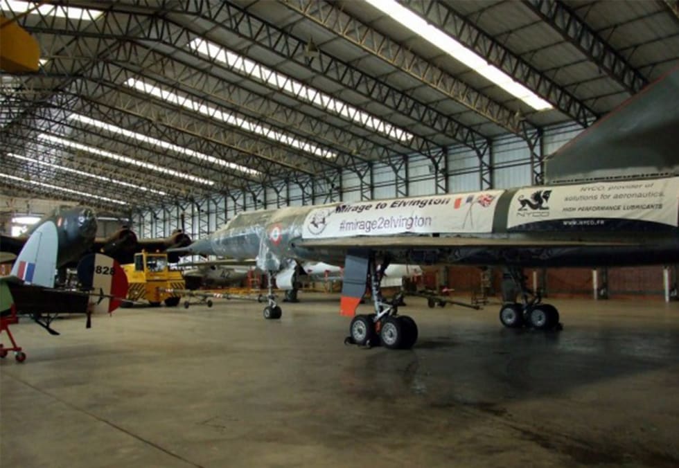France donates a Mirage IVA to the Yorkshire Air Museum - 2