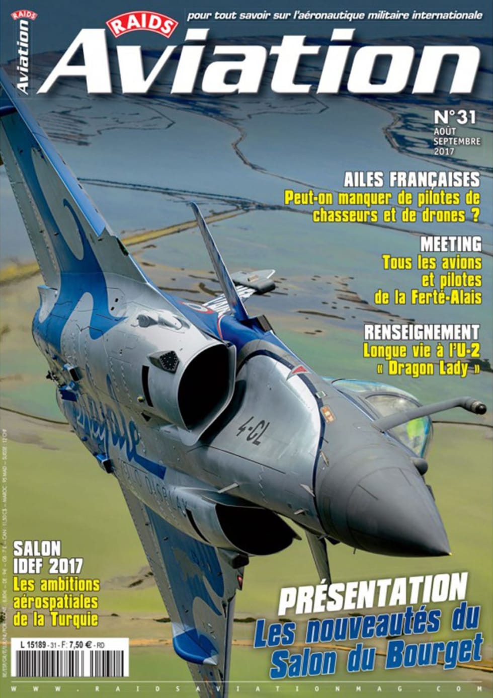 Raids Aviation no. 31 Cover