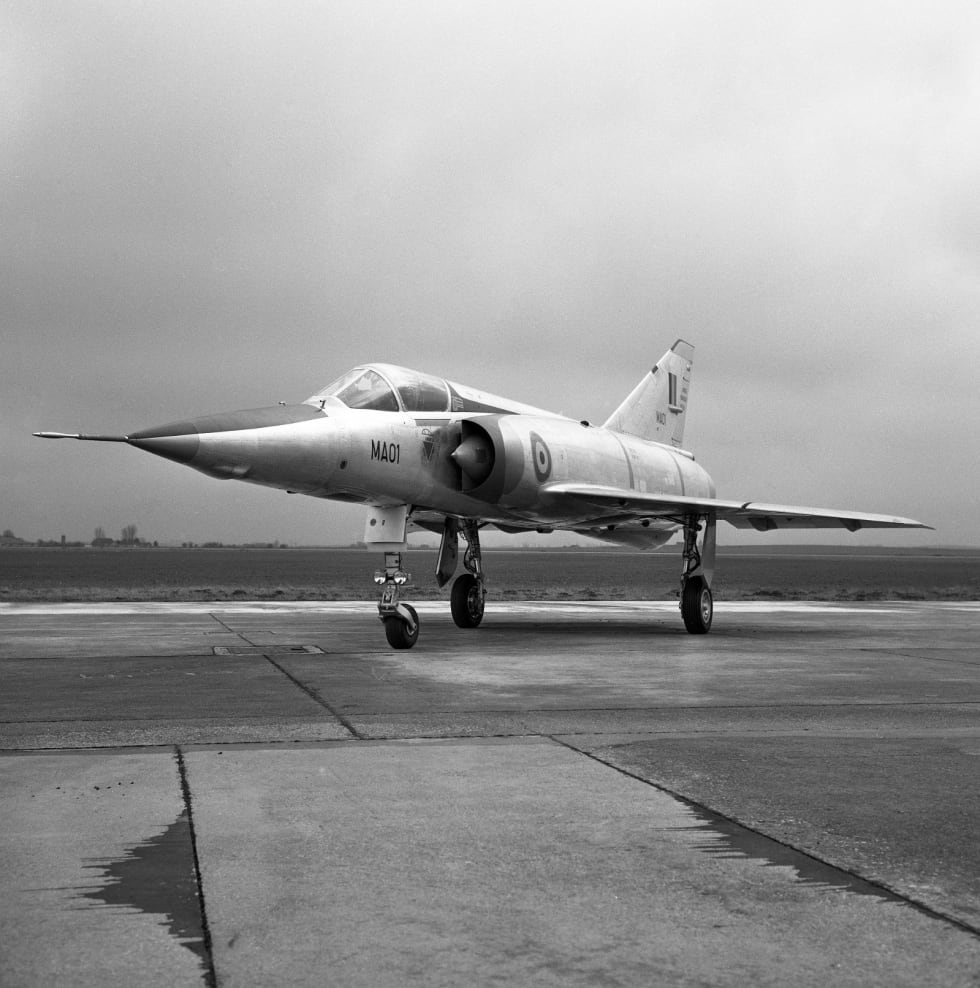 Mirage 5 BA on the ground.
