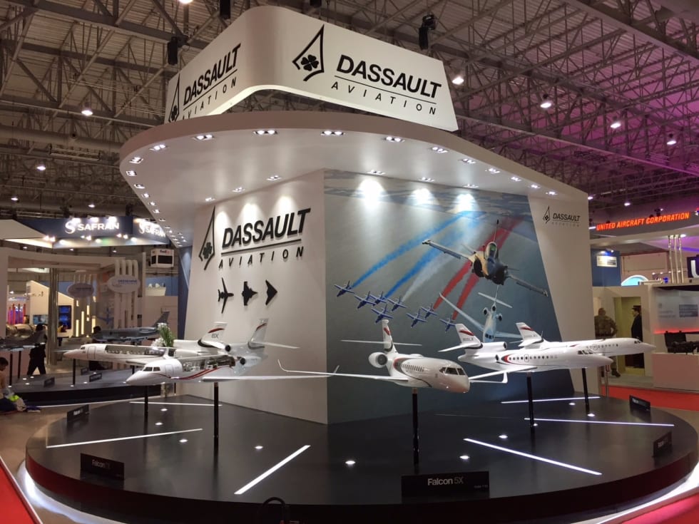 Dassault Aviation Stand - Dubai Airshow