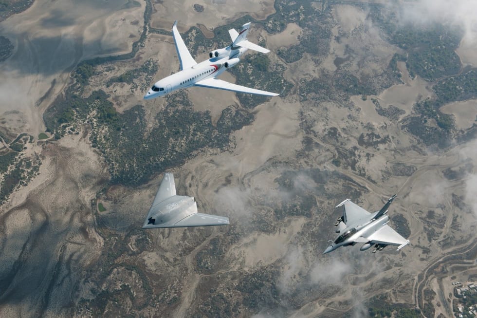 Dassault formation flight