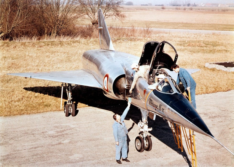 Mirage IV A 01, on the ground