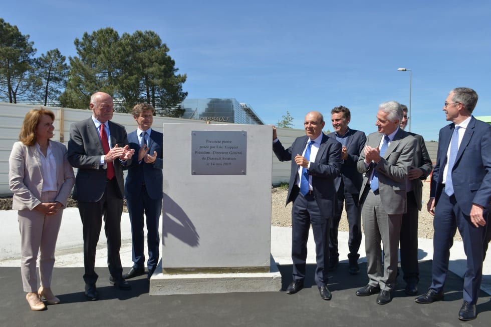 Groundbreaking ceremony of Mérignac 2020 facility in Bordeaux-Mérignac, May 14th, 2019.