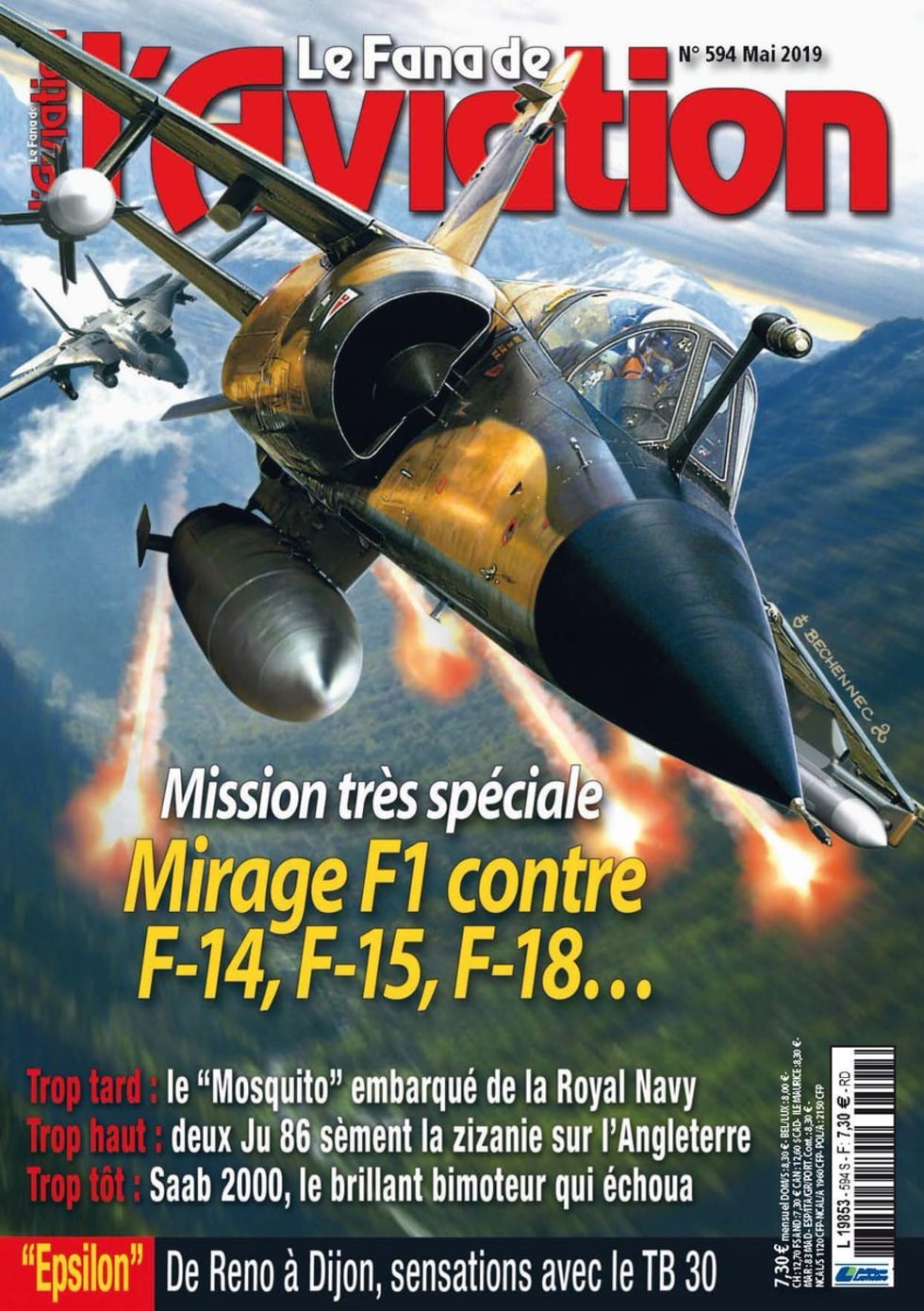 Le Fana de l’Aviation no. 594 cover page