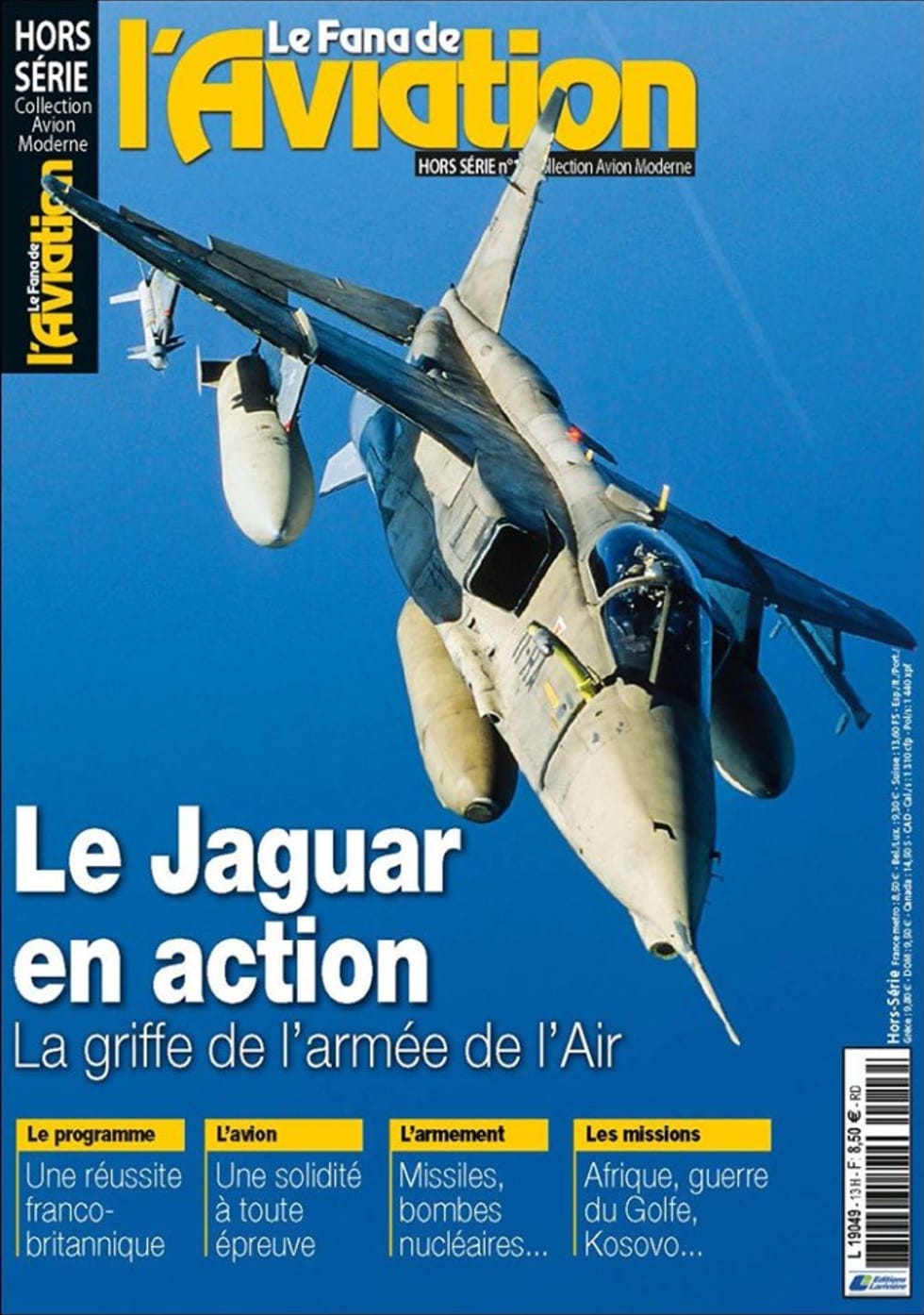 Fana de l'Aviation : Le Jaguar en action - cover