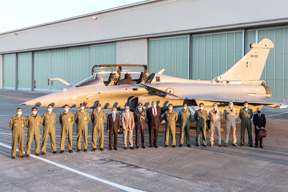 First ferry of Indian Air Force Rafale to Ambala Air Force Station to integrate N°17 Squadron “Golden Arrows” 1
