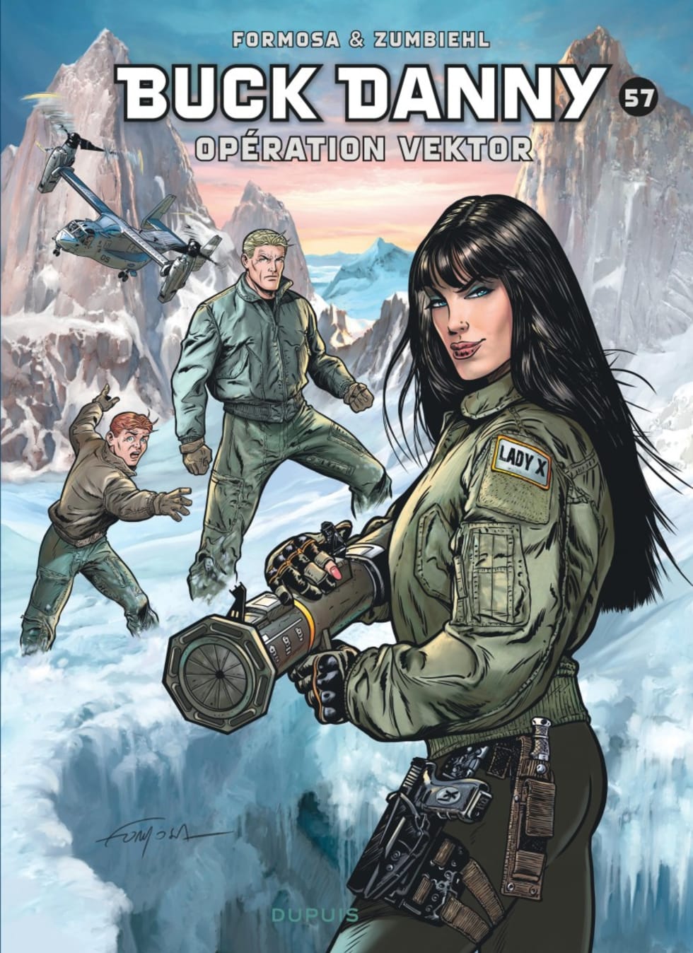 Comic Book – Buck Danny volume 57 "Operation VEKTOR"