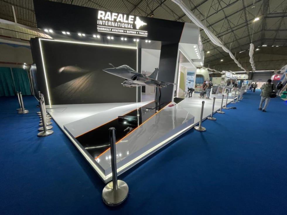 Aero India 2021 - Dassault Aviation Booth