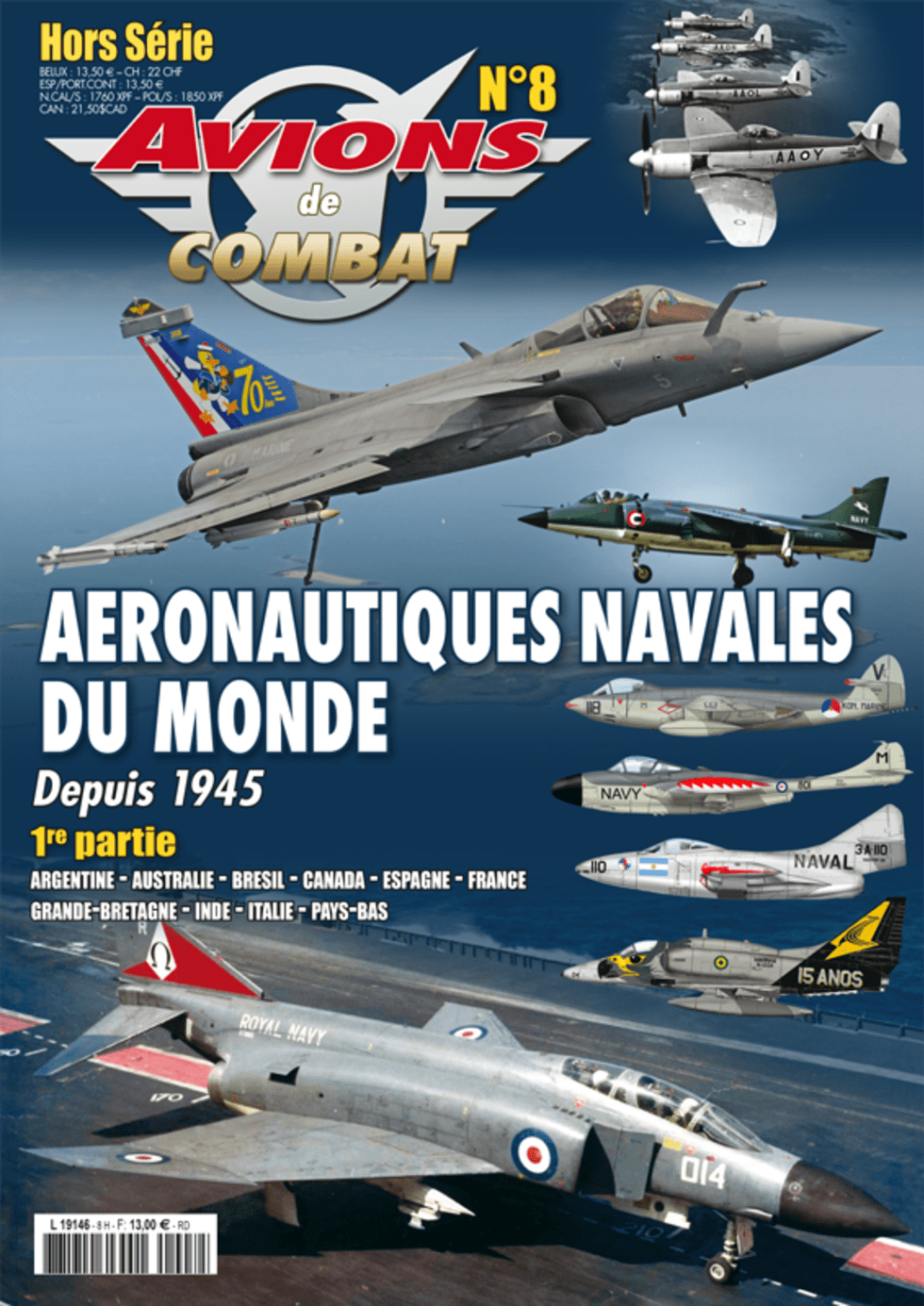 Avions de combat Special issue n°8 magazine cover