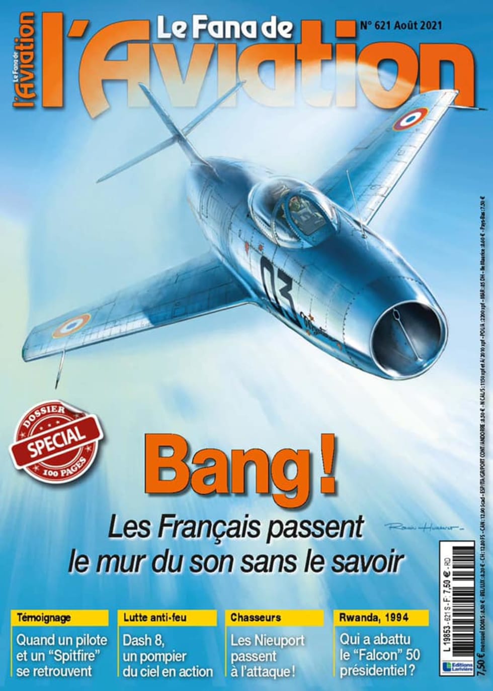 Fana de l'Aviation August 2021 Cover