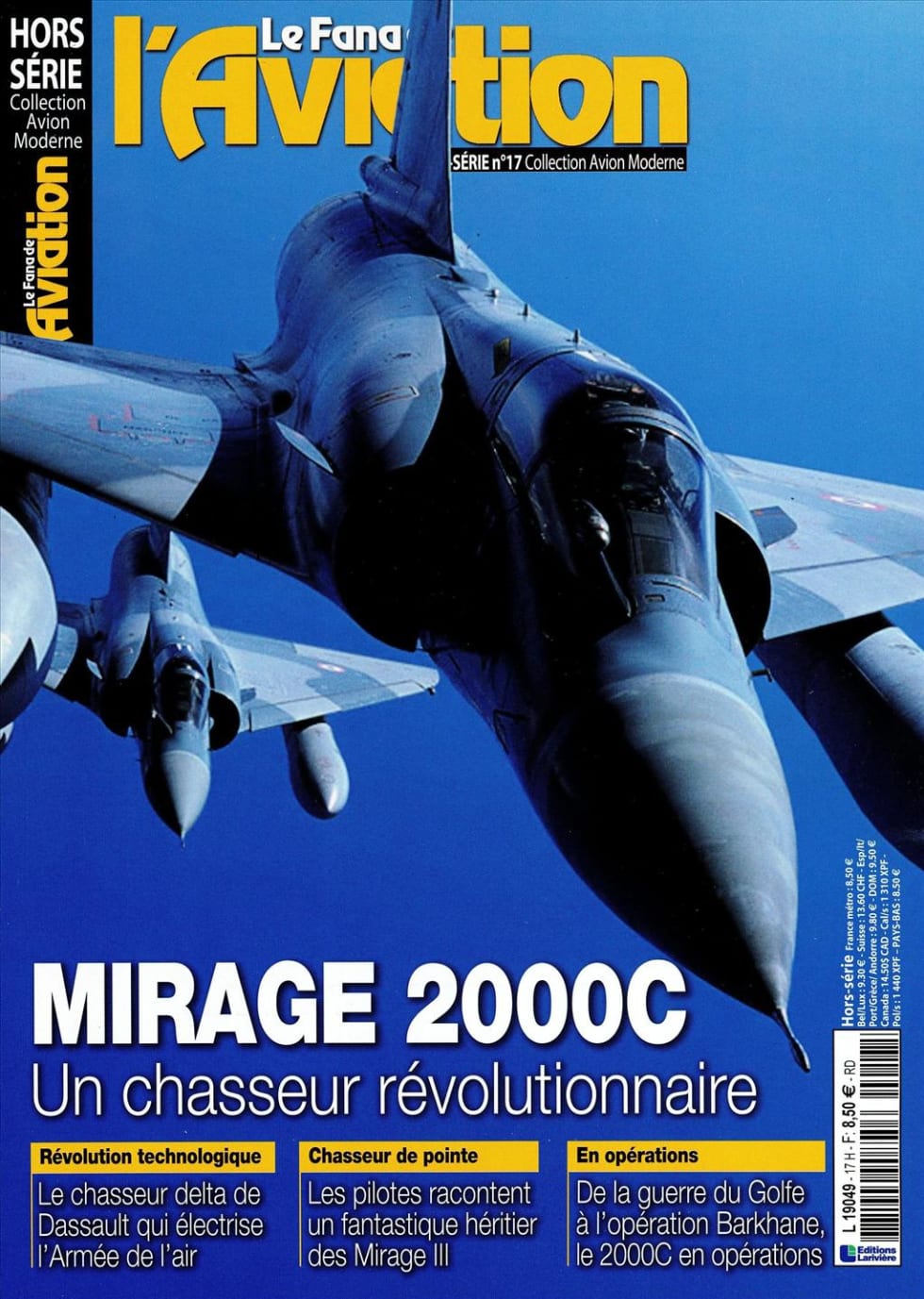 Magazine. Special issue “Le Fana de l'Aviation - Mirage 2000C, a revolutionary fighter jet”